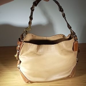 Vintage Coach Hobo Leather Bag